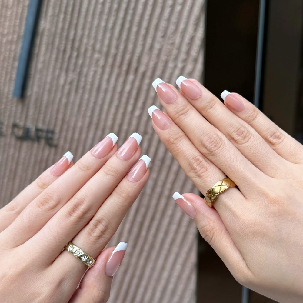 Barely There French Ombré Nails - Date Night Essentials