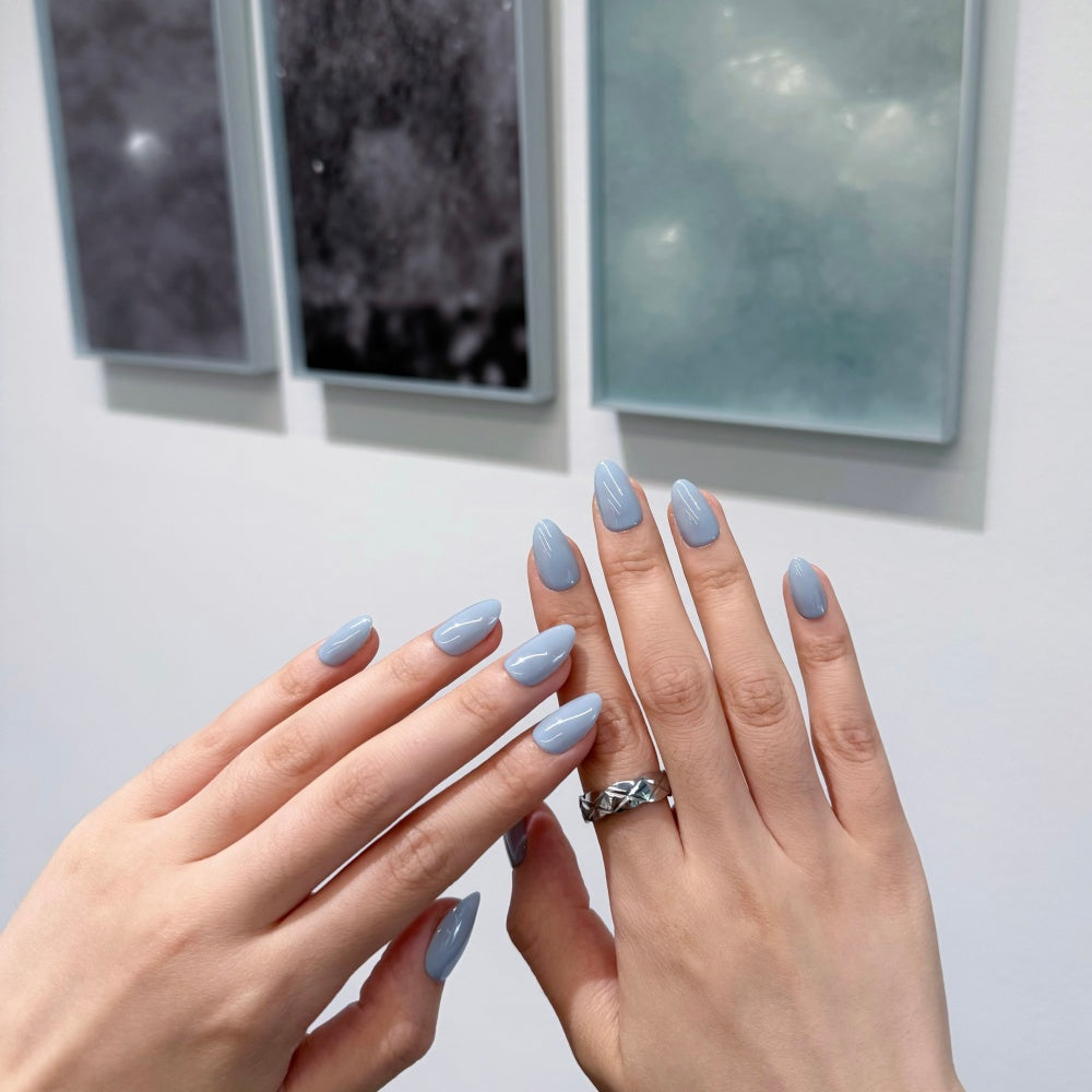 Aesthetic Morandi Nude Press-On Nails – Soft Matte Finish Fake Nails